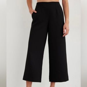 Black Karlie Culotte Pants from Dynamite